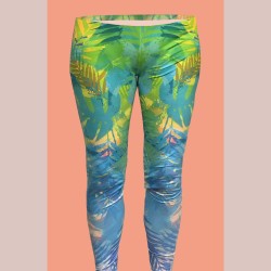 Leggins Strech Ape Verd